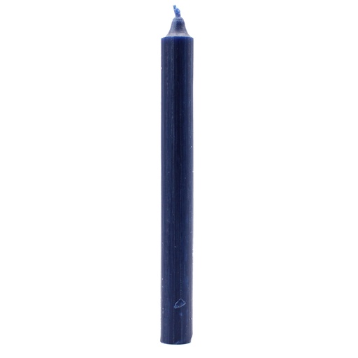 [SCDC-08] Velas a granel de color sólido - Azul marino rústico - Paquete de 10