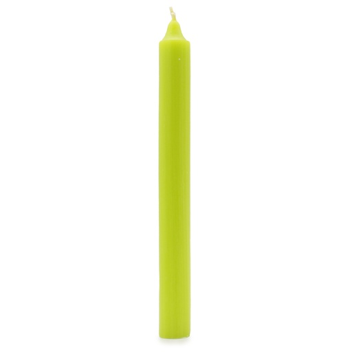 [SCDC-13] Velas a granel de color sólido - Verde lima rústico - Paquete de 10
