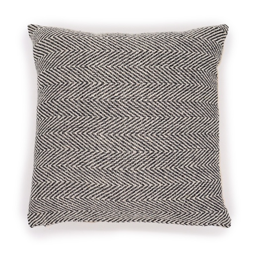 [CICC-01] Funda de Cojín Clásico - Chevron Gris - 40x40cm