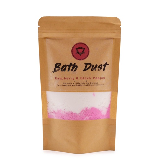[BAS-30] Polvo de Baño de Frambuesa y Pimienta Negra 190gr