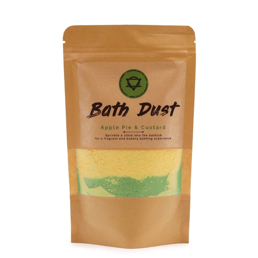 [BAS-14]  Polvo de Baño de Pastel de Manzana y Natillas 190gr