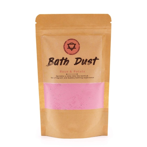 [BAS-04]  Polvo de Baño de Rosa y Pétalos 190gr