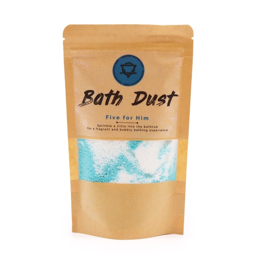 [BAS-03]  Polvo de Baño Cinco para Él 190gr