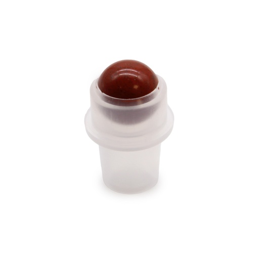 [CGRB-15] Punta de rodillo de piedras preciosas para botella de 5 ml - Red Jasper