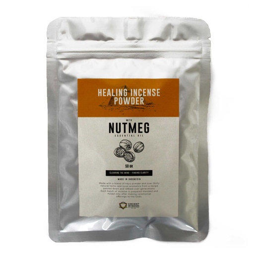 [HIP-01] Healing Incense Powder - Nutmeg 50gm