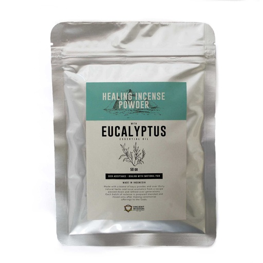 [HIP-02] Healing Incense Powder - Eucalyptus 50gm