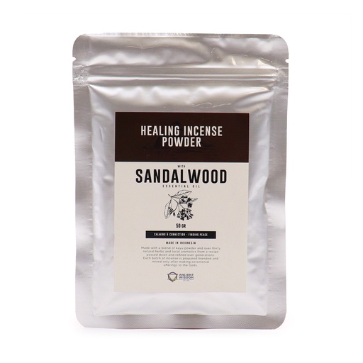 [HIP-05] Healing Incense Powder - Sandalwood 50gm