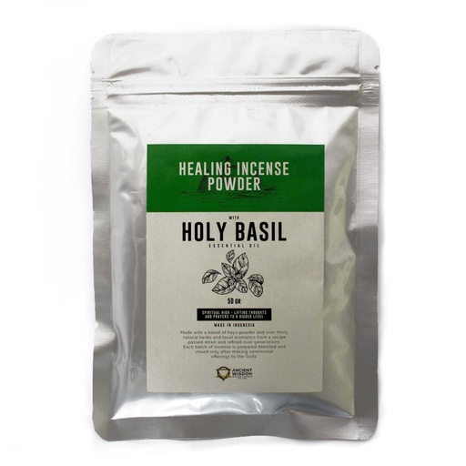 [HIP-06] Healing Incense Powder - Holy Basil 50gm