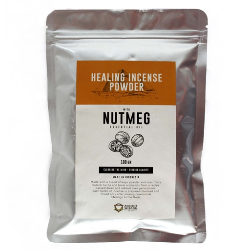 [HIP-07] Healing Incense Powder - Nutmeg 100gm