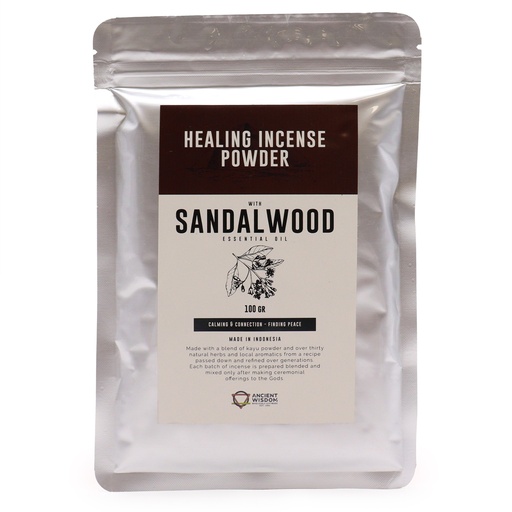 [HIP-11] Healing Incense Powder - Sandalwood 100gm