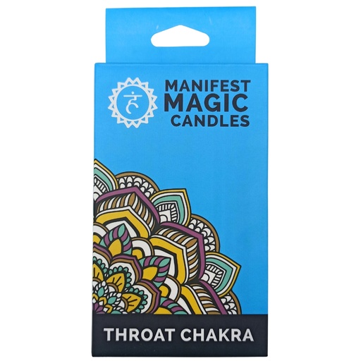 [MMC-05] Velas Mágicas Manifest (paquete de 12) - Azul - Chakra Garganta