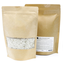 [HBATHSUL-02] Mezcla de sales de baño del Himalaya 165g - Claridad - Etiqueta Blanca