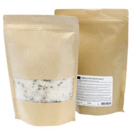 [HBATHSUL-05] Mezcla de sales de baño del Himalaya 165 g - Skin Revive - Etiqueta blanca