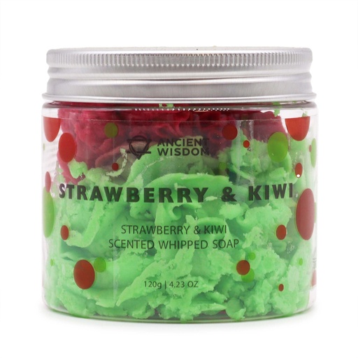 [WCS-03] Jabón de Crema Batida Fresa y Kiwi 120g