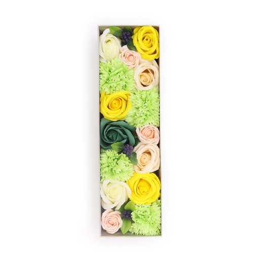 [SFBX-18] Caja Larga - Celibraciones de Primavera - Amarillo y Verdes