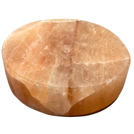 [CSalt-03] Plato de cocina con sal del Himalaya - Redondo - 20x20x5cm