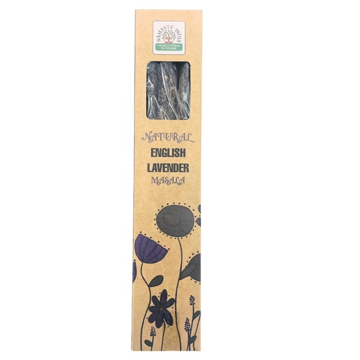 [NBoti-01] Incienso Botánico Natural Masala - Lavanda Inglesa