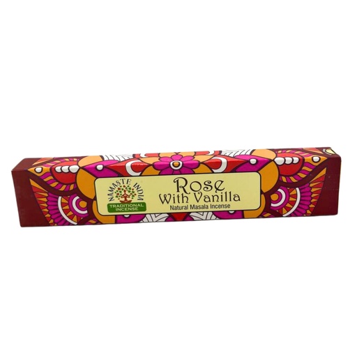 [NMMi-02] Incienso Namaste Mandala Masala - Rosa y Vainilla