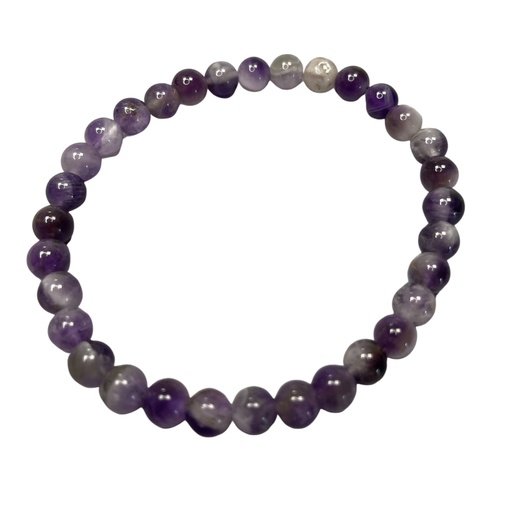 [ManB-04] Pulsera Manifestación de Piedras Preciosas - Amatista - Calma