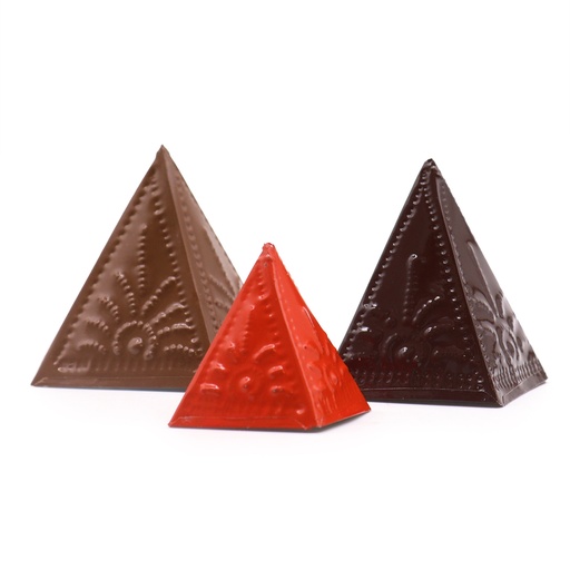 [IPM-02] Juego de moldes de incienso en polvo - Lt Brown Dk Brown Orange