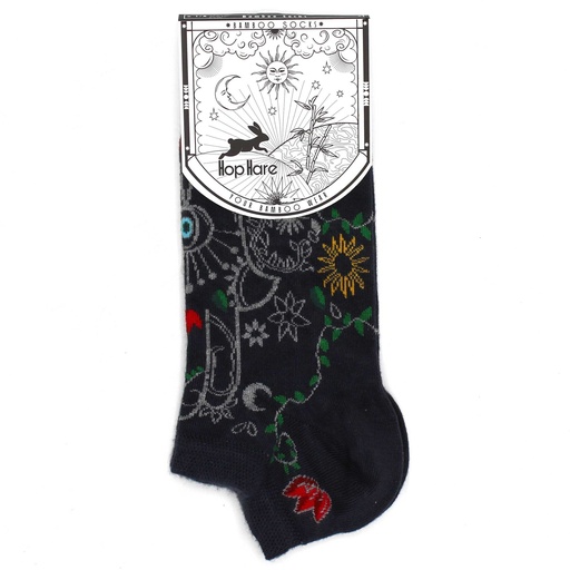 [BamSL-10M] Calcetines Bajos Hop Hare Bambú M/L (41-46) - Hamsa