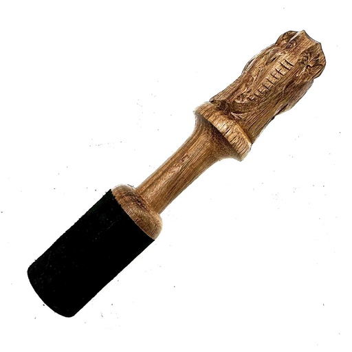 [TibA-11] Palo de Madera - 14cm - Talla de Elefante