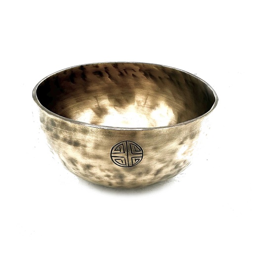 [Tib-99] Cuenco lunar nepalí mediano - (aprox. 750 g) - 15 cm