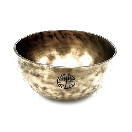 [Tib-100] Cuenco lunar nepalí grande - (aprox. 850 g) - 17 cm