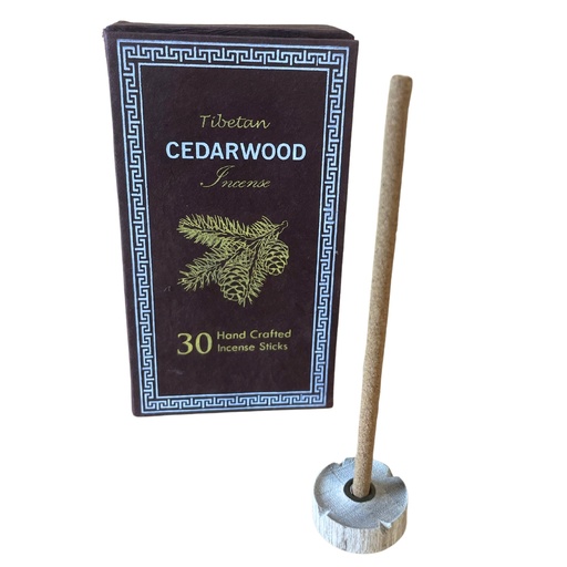 [HSDI-06] Set de regalo de incienso Himalayan Sugandhit Dhoop - Madera de cedro