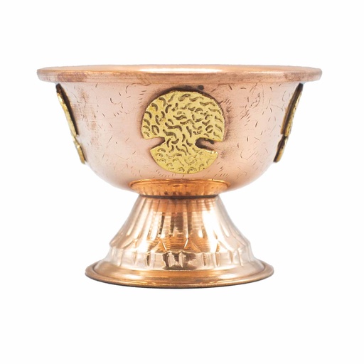 [CIC-10] Cáliz Ritual de Cobre con Árbol de la Vida 12x9cm
