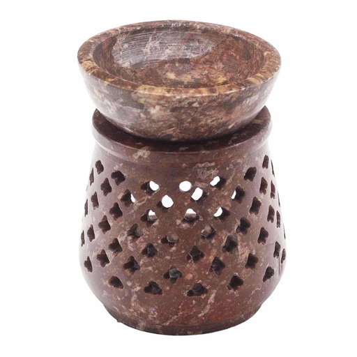 [SoapOB-12] Quemador de aceite pequeño de esteatita 8 cm - Clásico