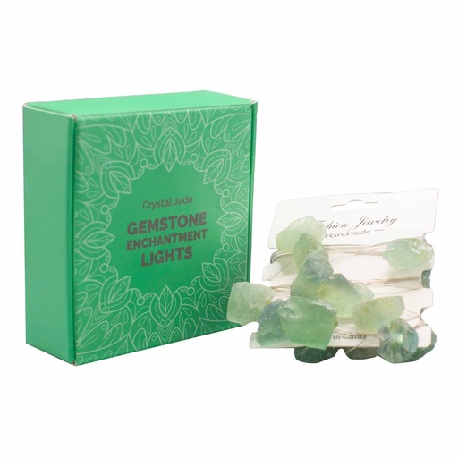 [GEL-08] Luces de encantamiento de piedras preciosas - Jade de cristal