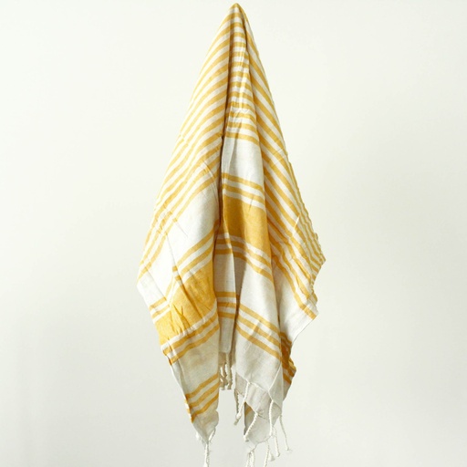 [HST-01] Toalla Spa Hammam - Amarillo Amanecer - 90x170cm