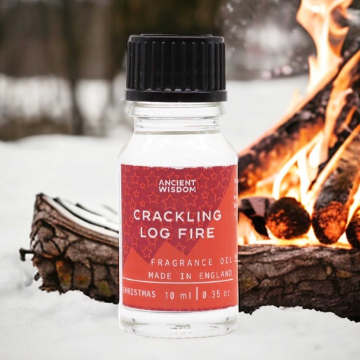[AWFO-105] Crackling Log Fire Fragrance Oil 10ml
