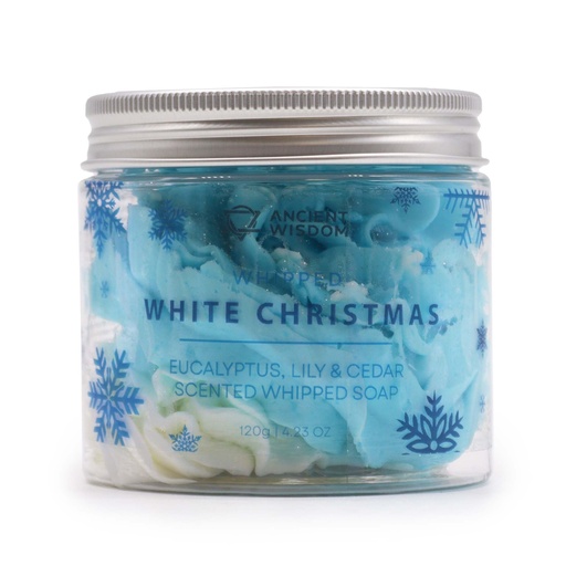 [WCS-09] Jabón Nata Montada Navidad Blanca 120g