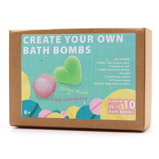 [BBKIT-03] Kit de bombas de baño: limonada rosa y explosión de cítricos
