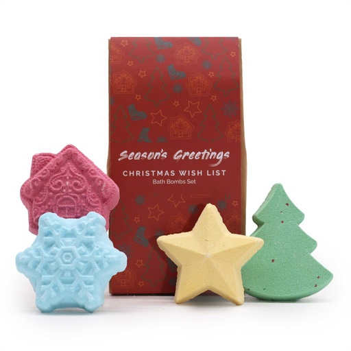 [XBB-05] Paquete de regalo de bombas de baño navideñas
