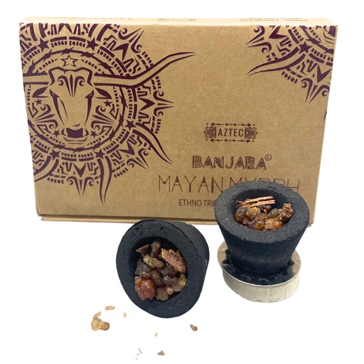 [BanjCup-01] Caja de 6 copos de Resina Banjara - Mirra