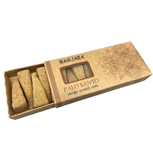 [BanjSC-06] Conos piramidales Banjara Smudge - Palo Santo
