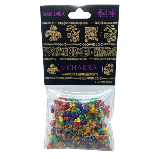 [BanjTR-07] Banjara Tree Resin - 7 Chakra