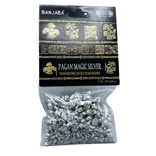 [BanjTR-10] Resina de Arbol Banjara - Pagan Magic Silver