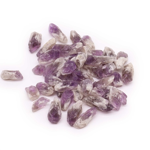 [RCry-09] Cristales en bruto (500 g) - Puntos ásperos de amatista