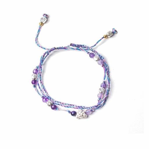 [TSJ-03] Pulsera de cuerda del templo - Protección y fortuna