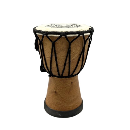 [DD-01] Tambor Djembe hecho a mano con tapa ancha - 15 cm