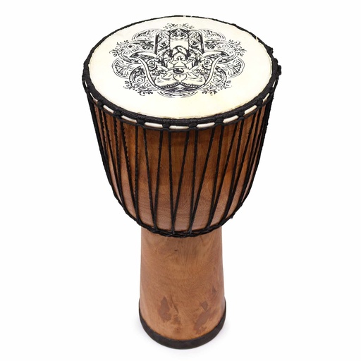 [DD-06] Tambor Djembe hecho a mano con tapa ancha - 50cm