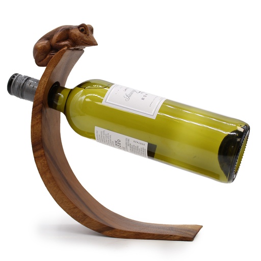 [BWH-07] Soporte de Botellas de Vino - Rana
