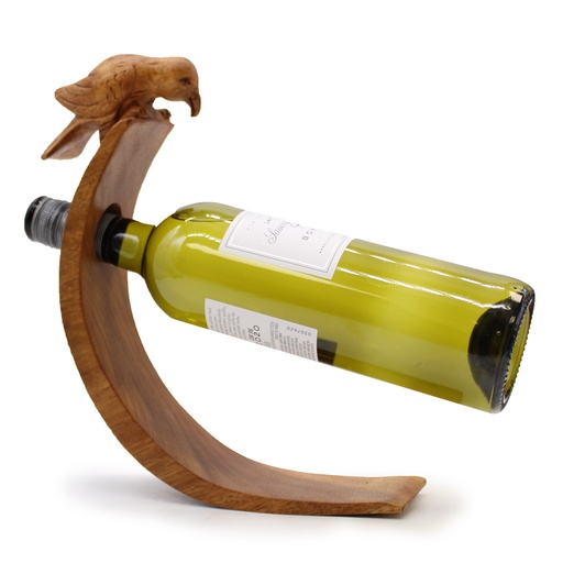 [BWH-09] Soporte de Botellas de Vino - pajaro