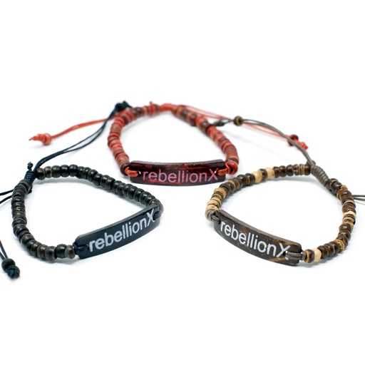 [CocoSG-03] Brazaletes Coco Slogan - Rebelión X