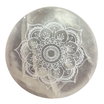 [SelCP-02] Placa de Carga Pequeña 8cm - Diseño Mandala