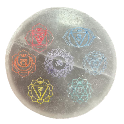 [SelCP-05] Placa de Carga Mediana 10cm - Diseño Chakra (col)